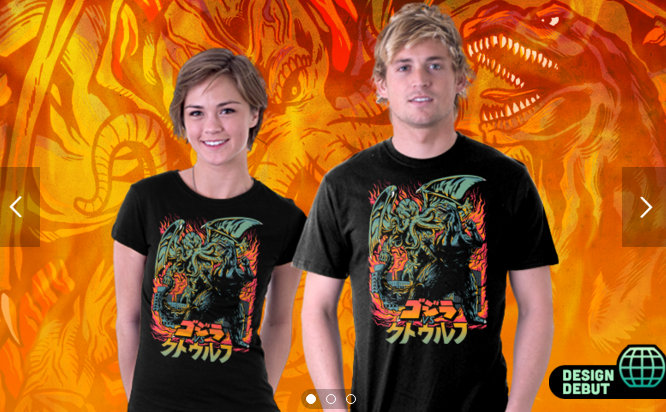 TeeFury & Skreeonk Partner To Give You Free “Clash of the Gods” T-Shirts!