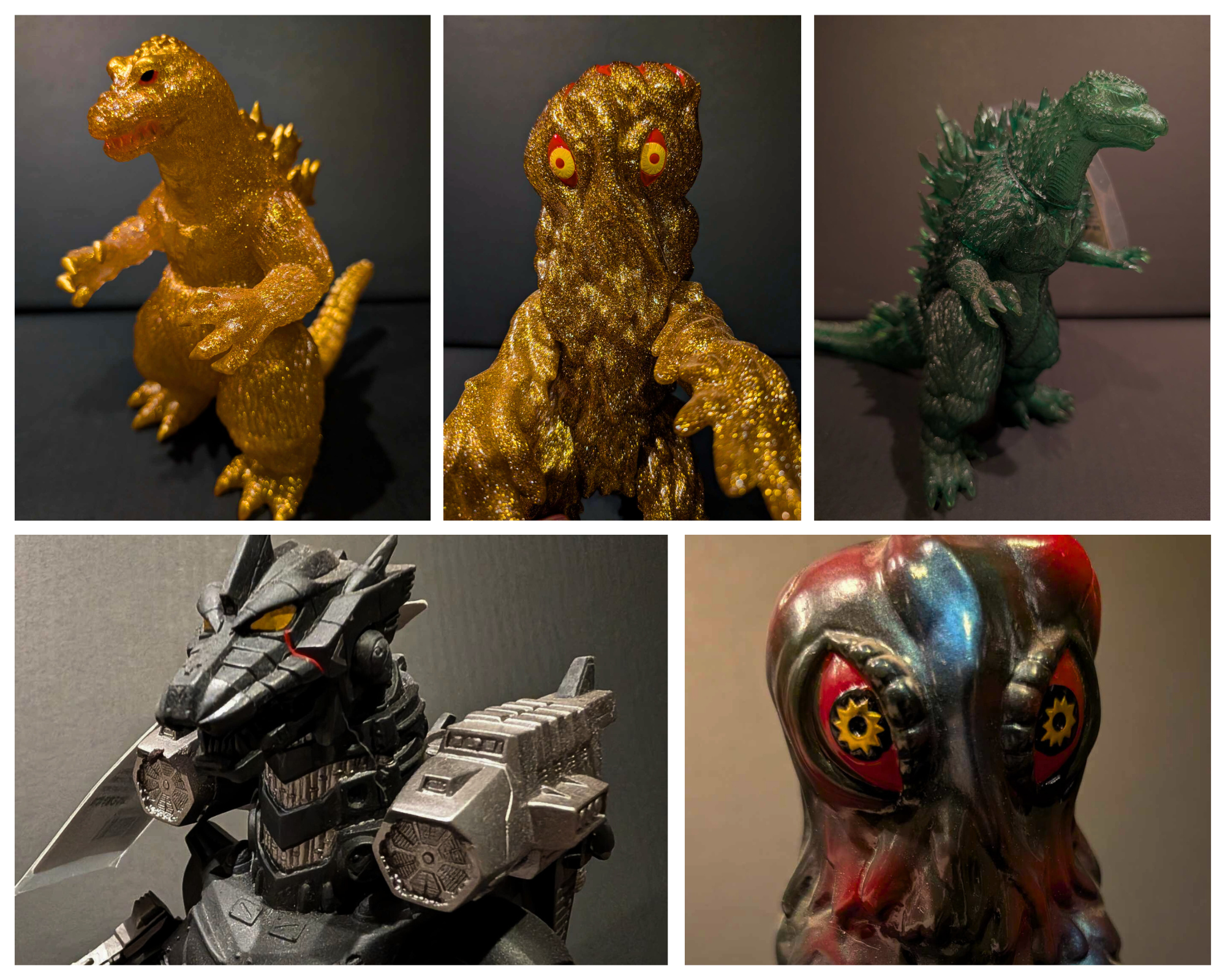 Gold Godzilla Sofubi, Rare Hedorah, Bandai Kiryu Hit Skreeonk Shop!